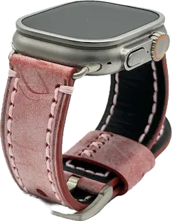 Apple Watch Armband Vintage Rot Ultra