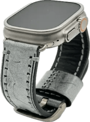Apple Watch Armband Vintage Schwarz Ultra